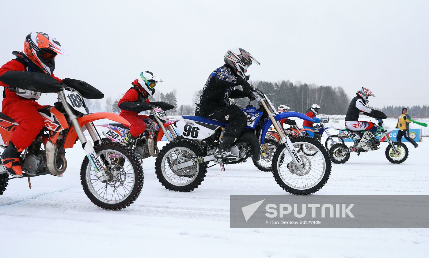 Ice speedway. Open Winter Russia Cup