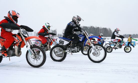 Ice speedway. Open Winter Russia Cup