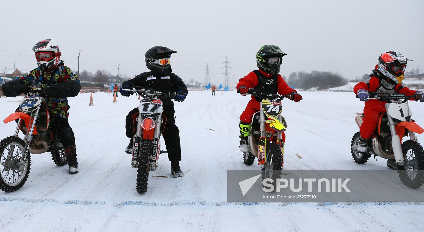 Ice speedway. Open Winter Russia Cup