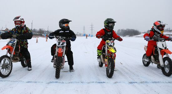 Ice speedway. Open Winter Russia Cup