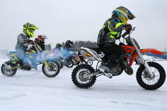 Ice speedway. Open Winter Russia Cup