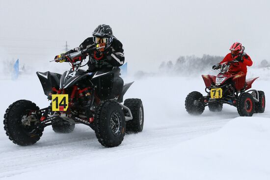 Ice speedway. Open Winter Russia Cup