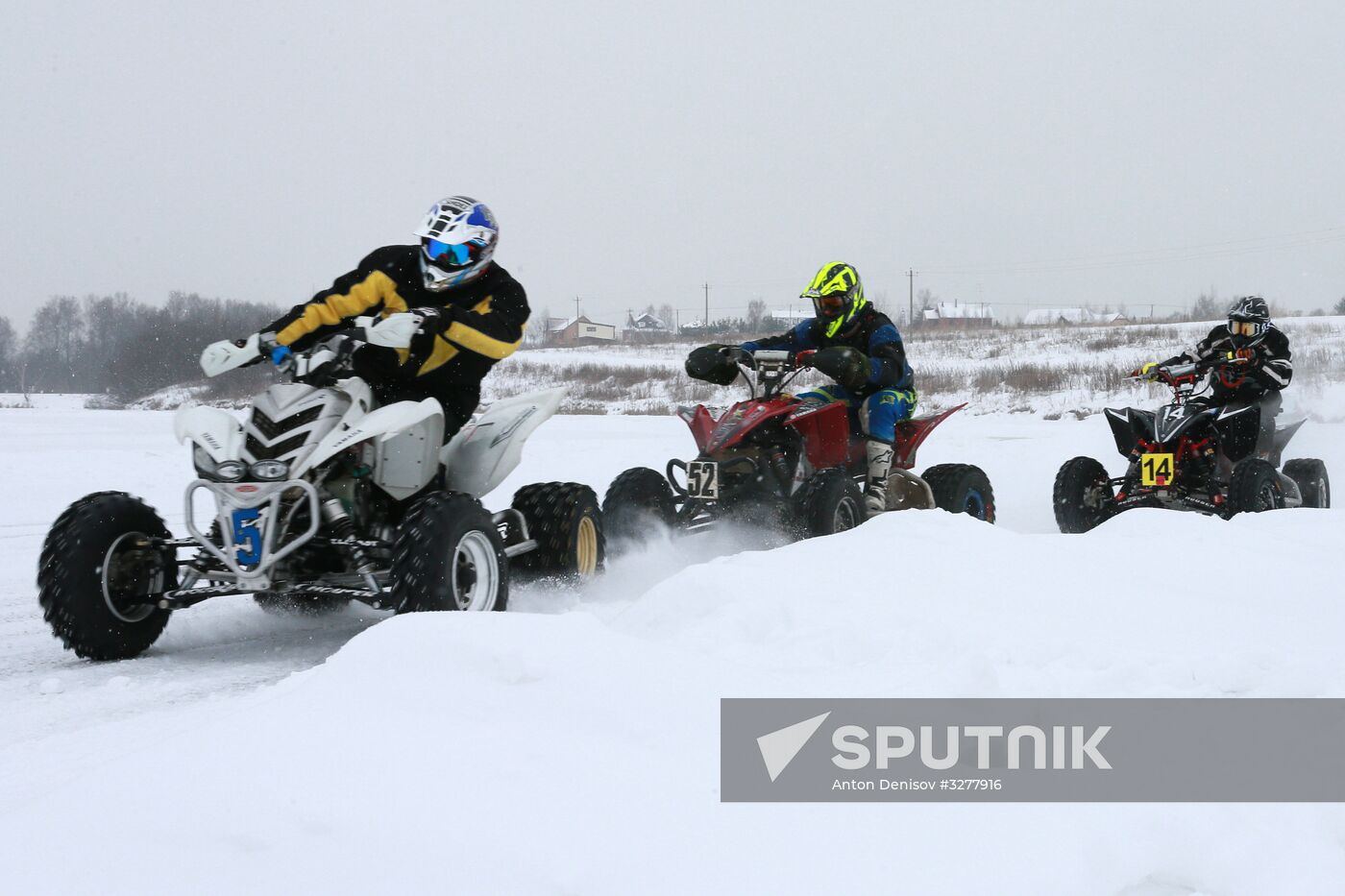 Ice speedway. Open Winter Russia Cup