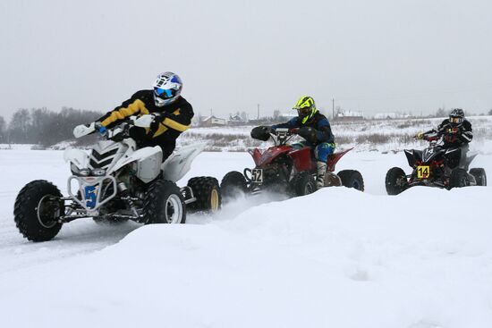 Ice speedway. Open Winter Russia Cup