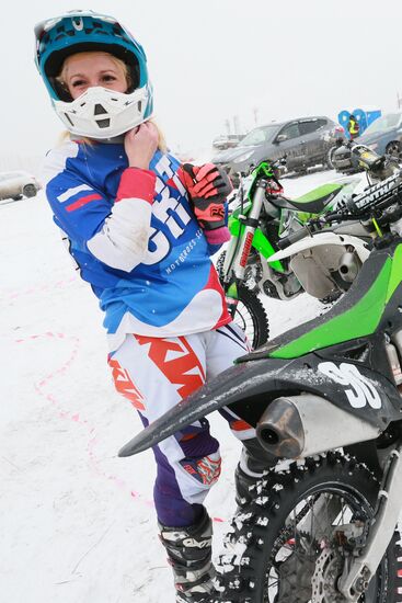 Ice speedway. Open Winter Russia Cup