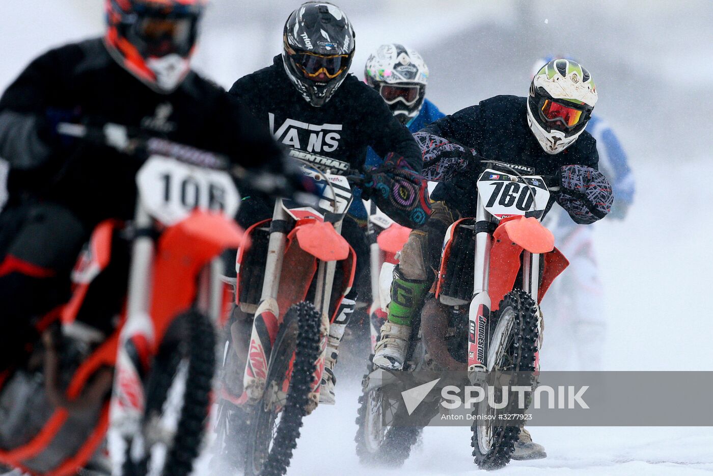 Ice speedway. Open Winter Russia Cup