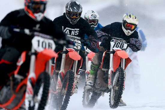 Ice speedway. Open Winter Russia Cup