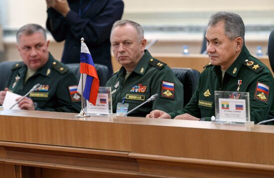 Russian Defence Minister Shoigu's official visit to Myanmar