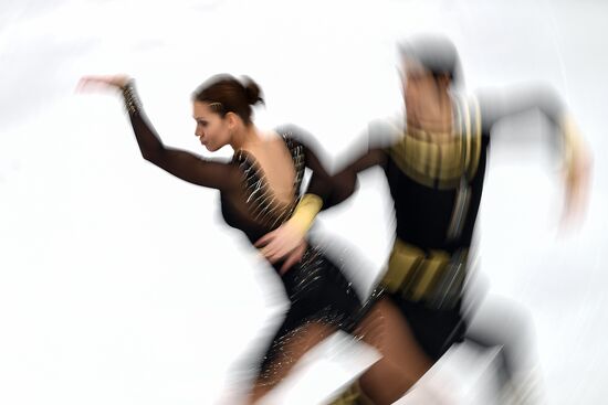 European Figure Skating Championships. Ice dancing. Free dance
