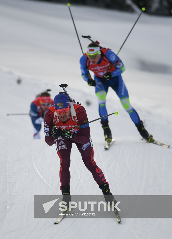 IBU World Cup Biathlon 6. Men's pursuit