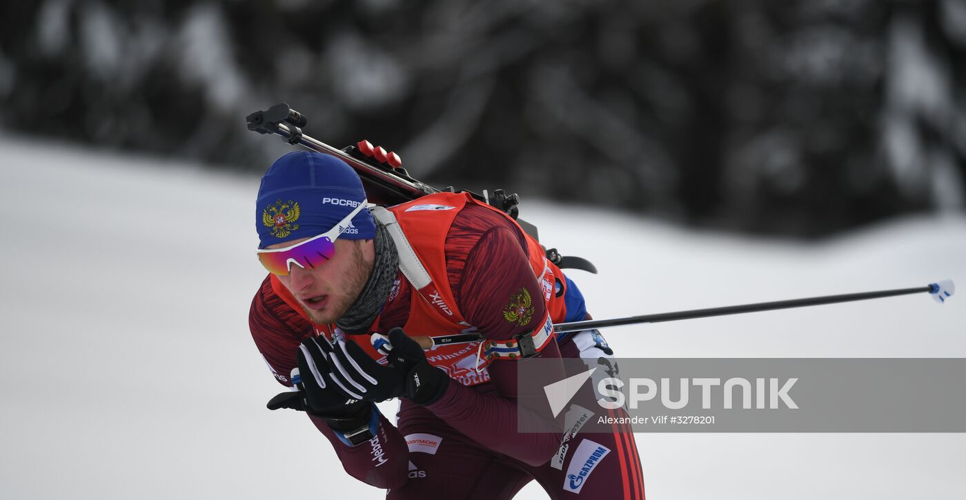 IBU World Cup Biathlon 6. Men's pursuit