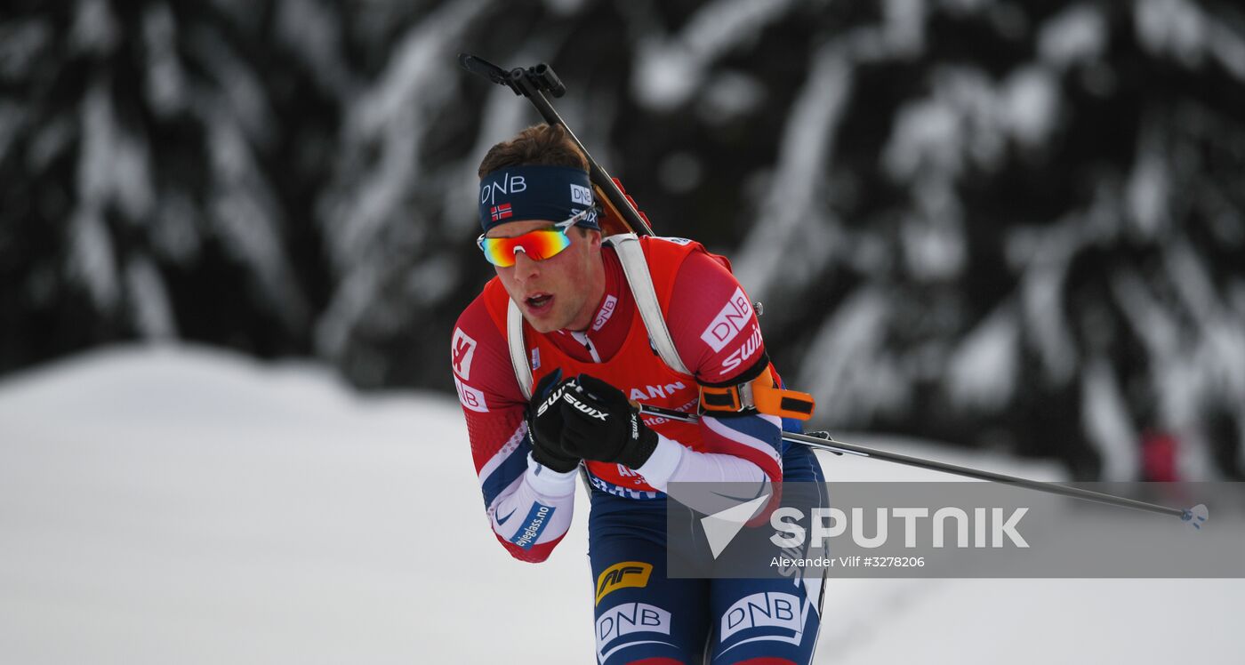 IBU World Cup Biathlon 6. Men's pursuit