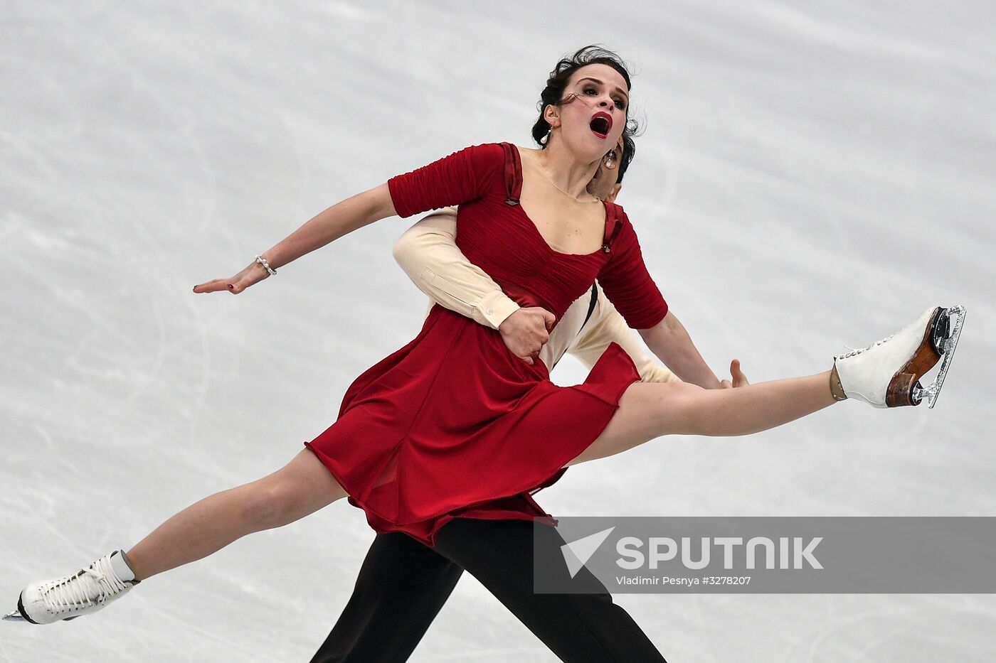 European Figure Skating Championships. Ice dancing. Free dance