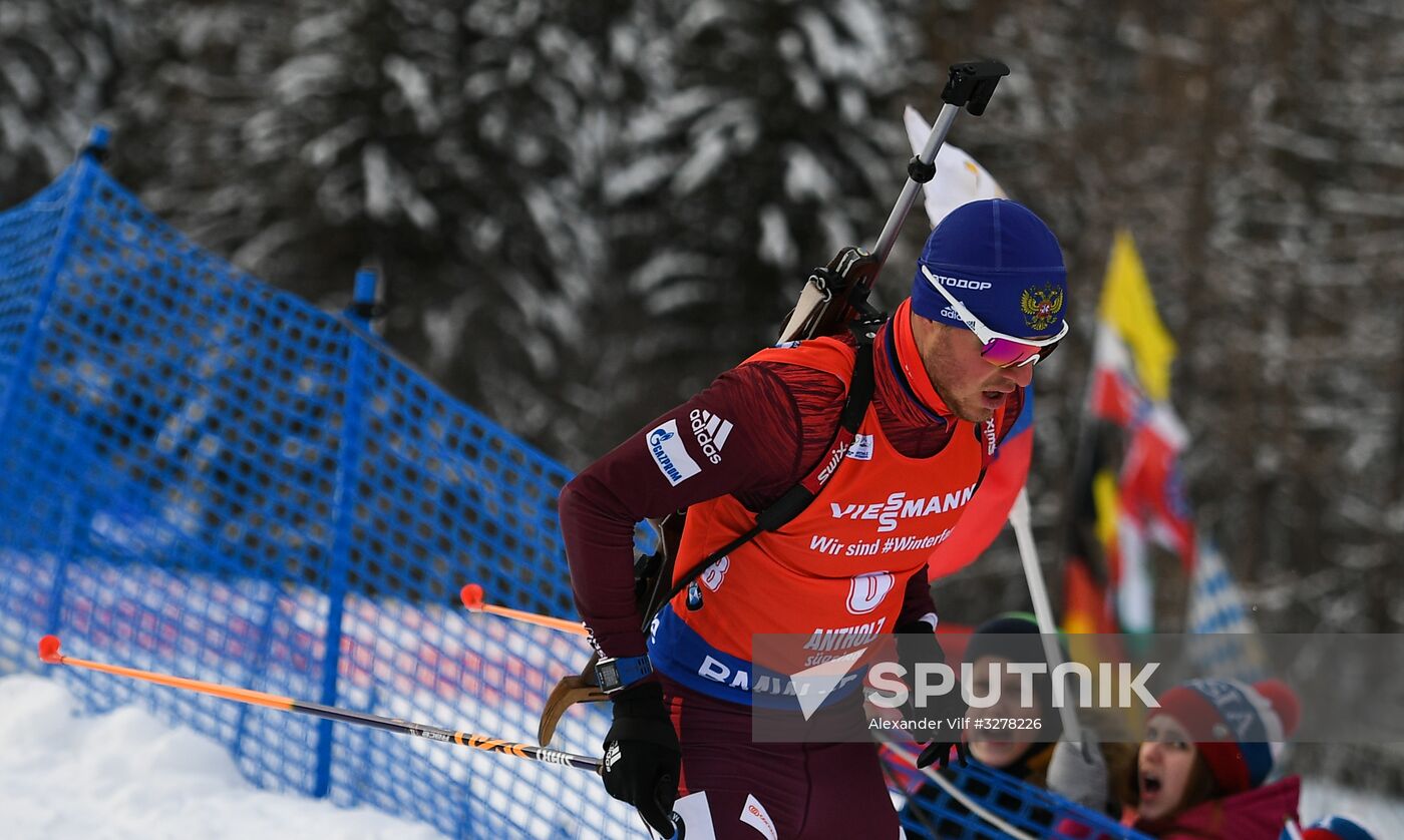 IBU World Cup Biathlon 6. Men's pursuit