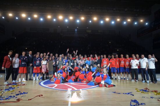 Basketball. Match dedicated to Alexander Gomelsky's 90th birthday