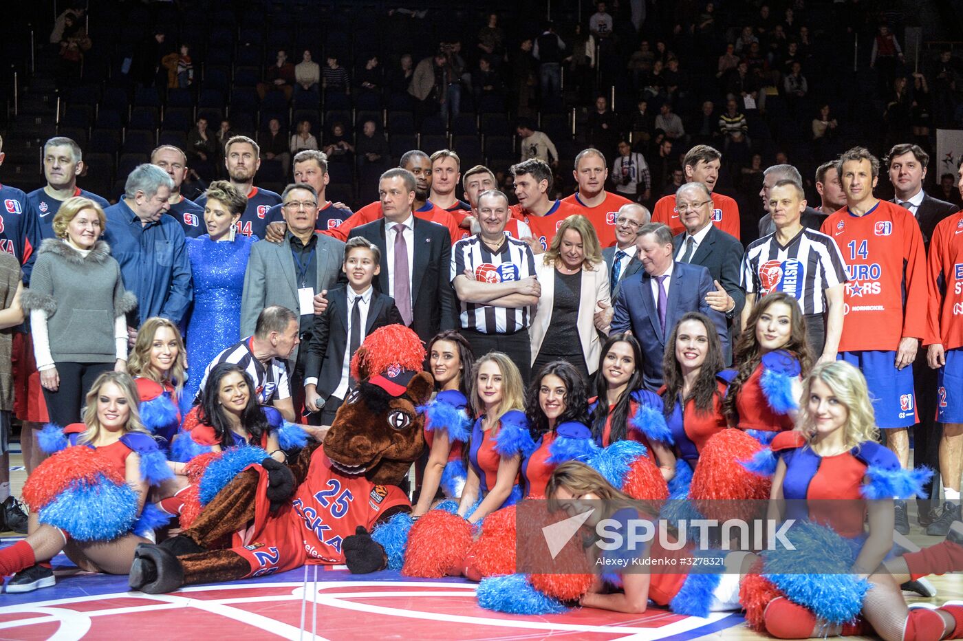 Basketball. Match dedicated to Alexander Gomelsky's 90th birthday