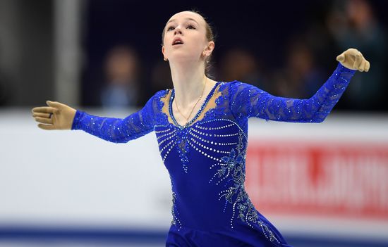 European Figure Skating Championships. Women's free skating