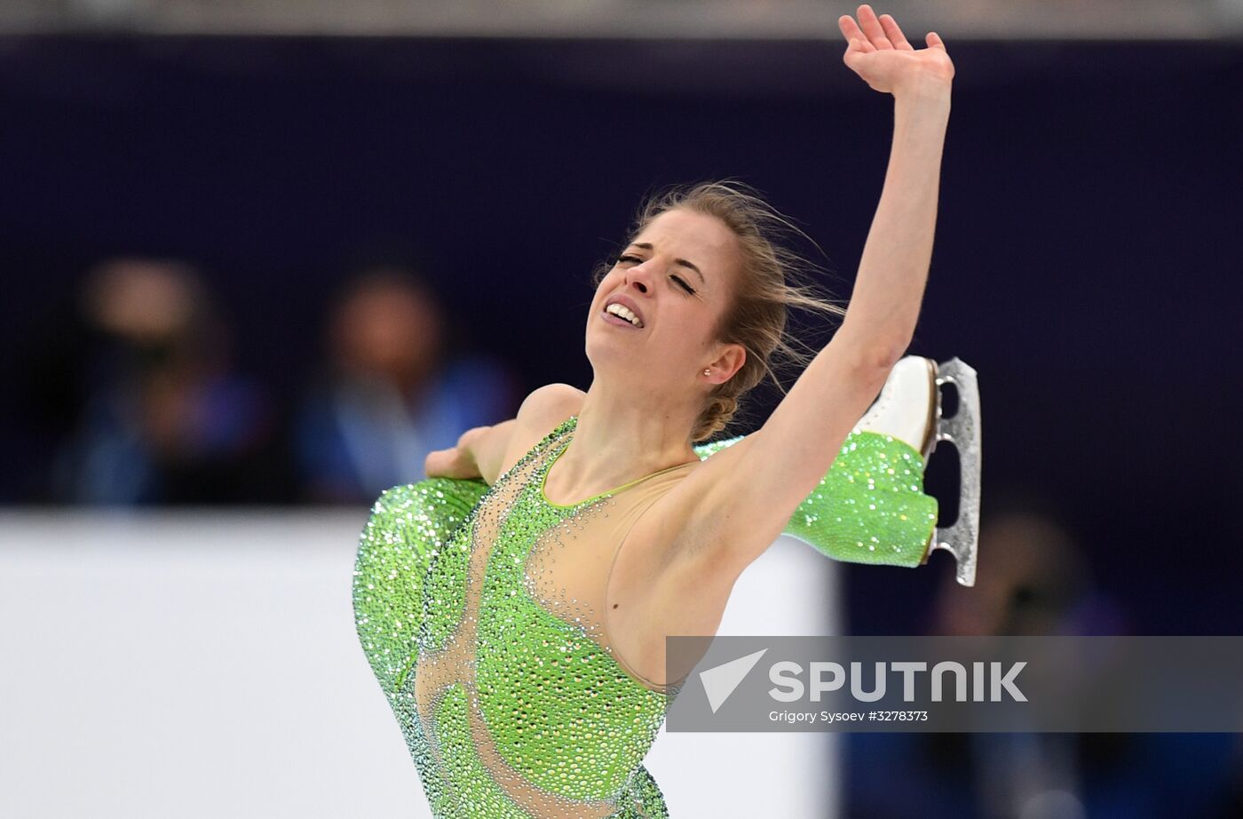 European Figure Skating Championships. Women's free skating