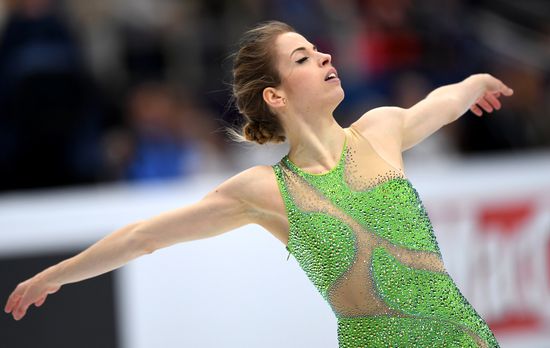 European Figure Skating Championships. Women's free skating