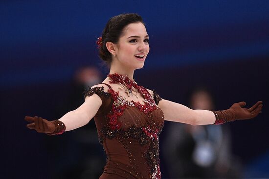 European Figure Skating Championships. Women's free skating