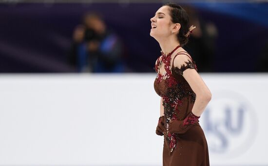 European Figure Skating Championships. Women's free skating