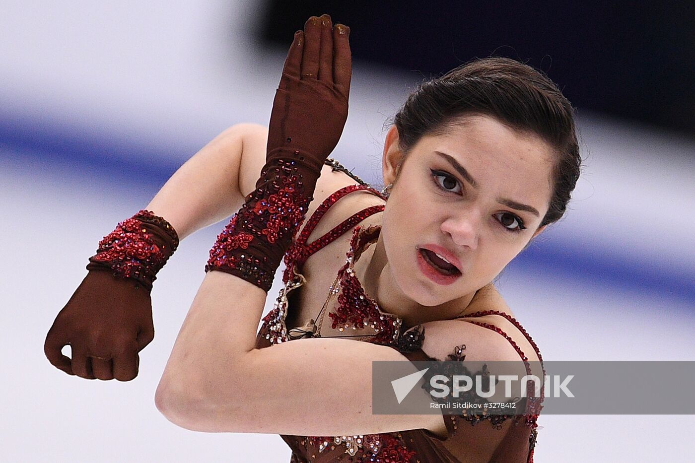 European Figure Skating Championships. Women's free skating