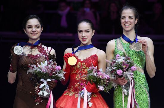 European Figure Skating Championships. Women's free skating