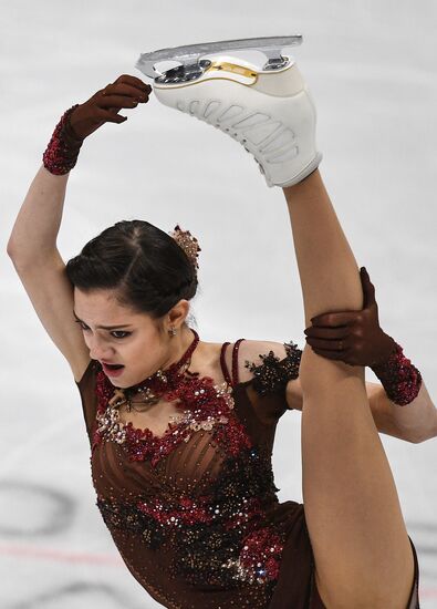 European Figure Skating Championships. Women's free skating