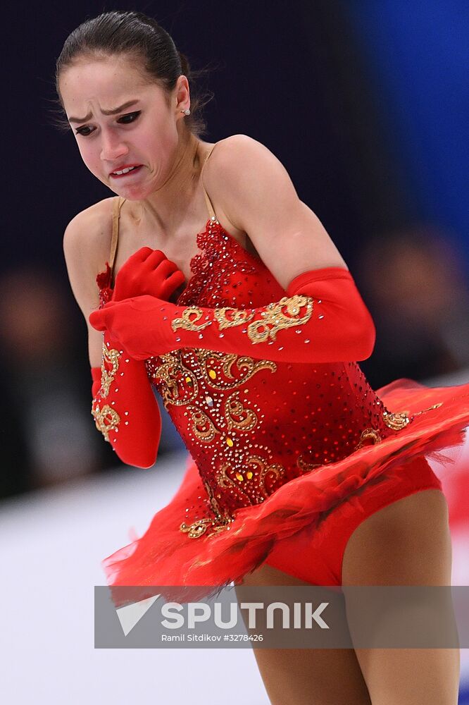 European Figure Skating Championships. Women's free skating