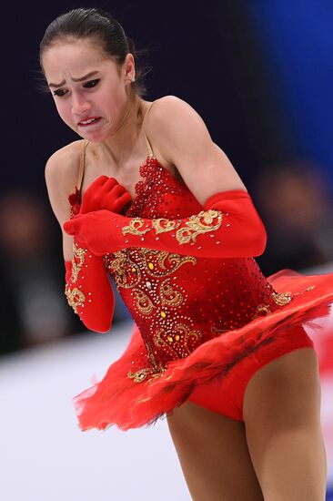 European Figure Skating Championships. Women's free skating