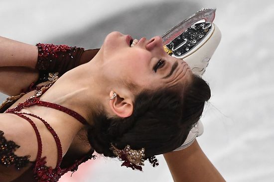 European Figure Skating Championships. Women's free skating
