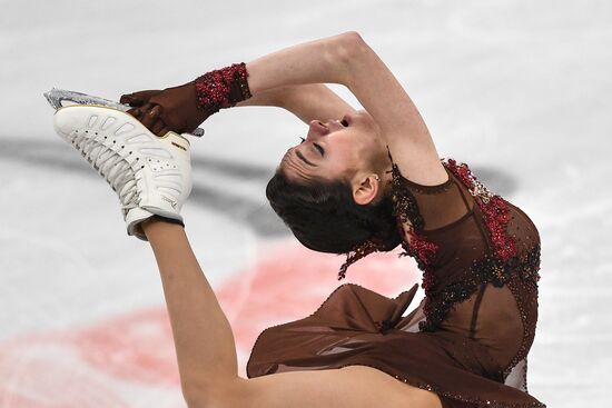 European Figure Skating Championships. Women's free skating