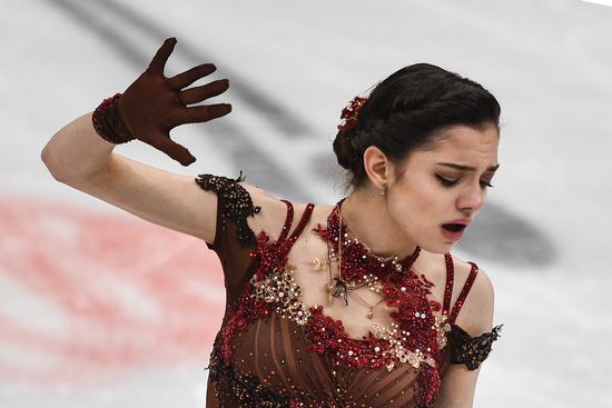 European Figure Skating Championships. Women's free skating