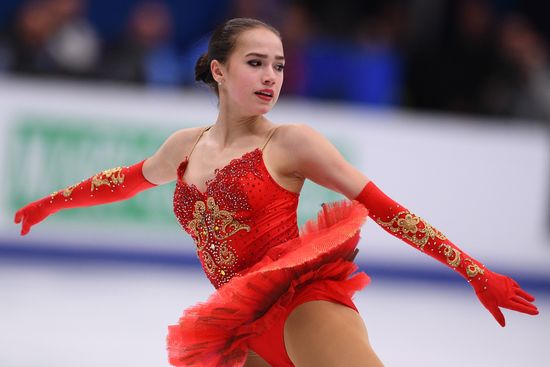 European Figure Skating Championships. Women's free skating