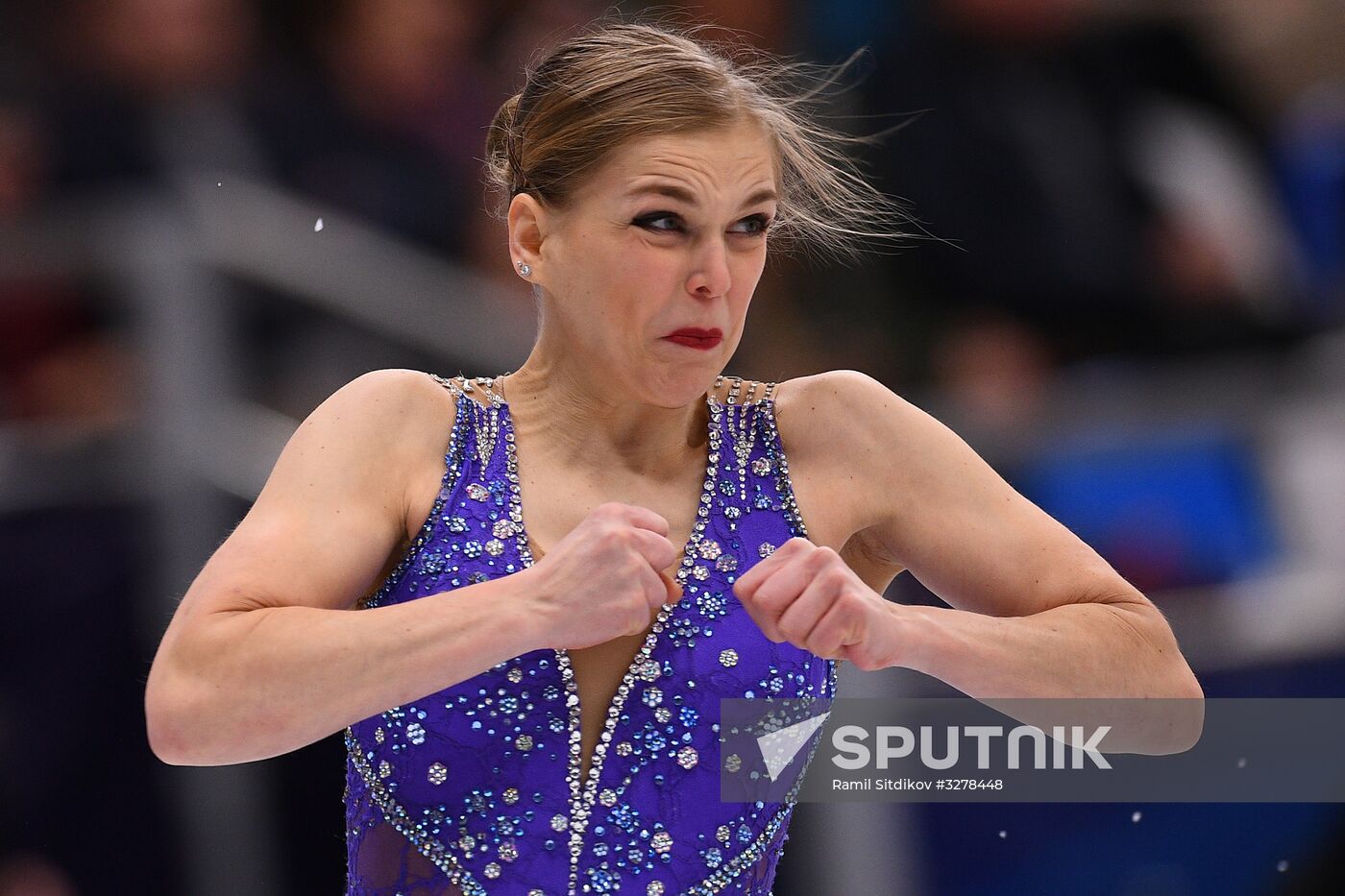 European Figure Skating Championships. Women's free skating