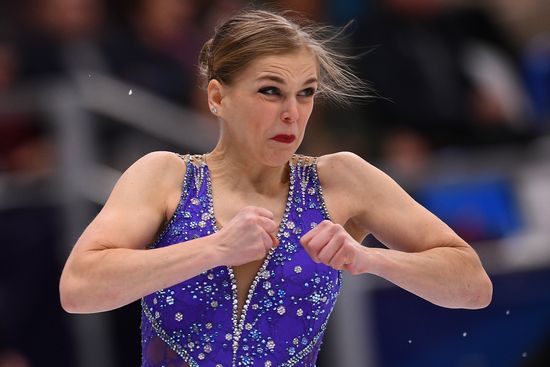 European Figure Skating Championships. Women's free skating