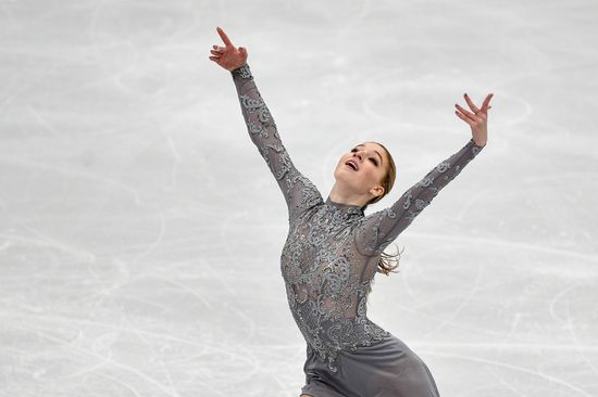 European Figure Skating Championships. Women's free skating