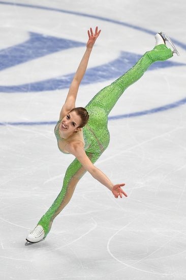 European Figure Skating Championships. Women's free skating