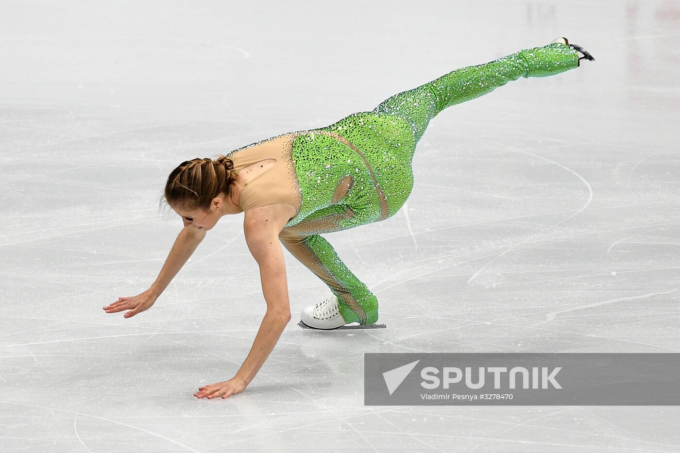 European Figure Skating Championships. Women's free skating