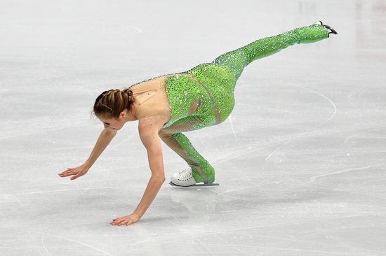 European Figure Skating Championships. Women's free skating