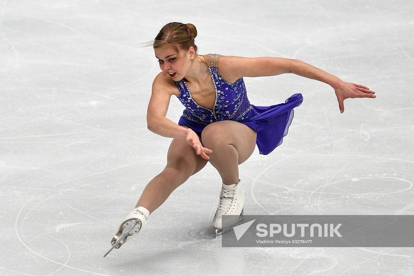 European Figure Skating Championships. Women's free skating