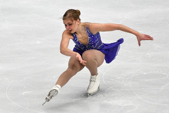 European Figure Skating Championships. Women's free skating