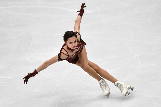 European Figure Skating Championships. Women's free skating