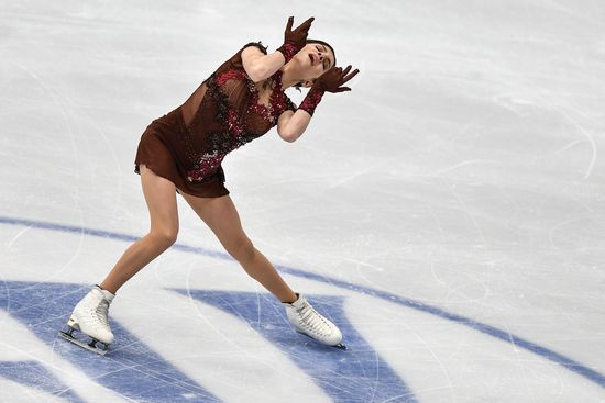 European Figure Skating Championships. Women's free skating