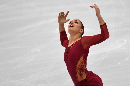 European Figure Skating Championships. Women's free skating