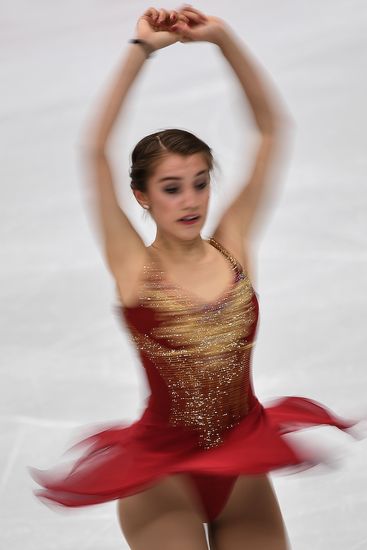 European Figure Skating Championships. Women's free skating
