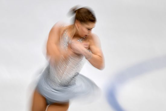 European Figure Skating Championships. Women's free skating