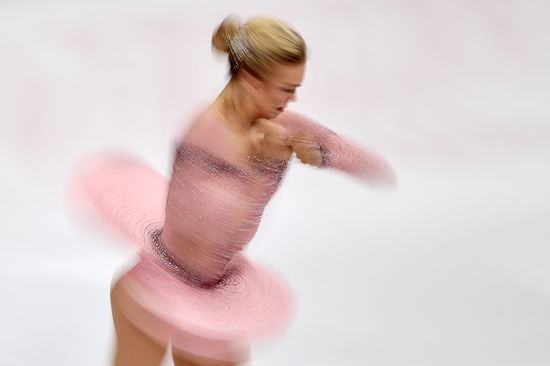 European Figure Skating Championships. Women's free skating