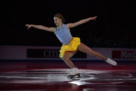 European Figure Skating Championships. Exhibition gala