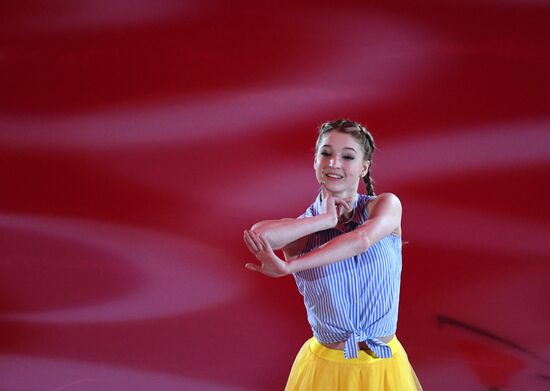 European Figure Skating Championships. Exhibition gala